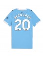 Billige Manchester City Bernardo Silva #20 Hjemmedrakt Dame 2025-26 Kortermet